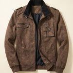 Valentino Leather Moto Jacket