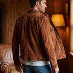 Vincenzo Suede Shirt Jacket