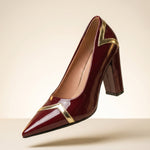 Zaira Block Heel Pump