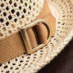 Walter Open-Weave Fedora Hat
