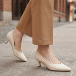 Felicia Leather Heels