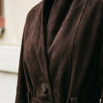 Maddalena Suede Belted Jacket