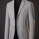 Ricardo Micro-Houndstooth Blazer