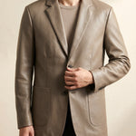 Bruno Leather Blazer