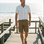 Ruben Cotton Check Shorts