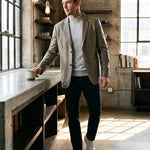 Bruno Leather Blazer