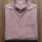 Ignacio Cotton Linen Short-Sleeve Shirt