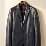 Sandro Faux Leather Blazer