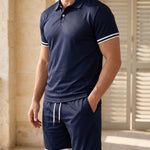 Nestor Polo and Shorts Set