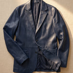Sandro Faux Leather Blazer