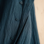 Valentino Cotton-Rayon Crinkle Shirt