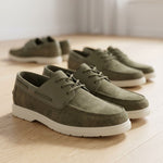 Feliciano Suede Boat Shoe
