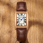 Eleonora Leather Tank Watch