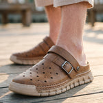 Javier Leather-Look Mule Clog