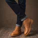 Camillo Pebbled Leather Chukka Boot
