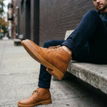 Camillo Pebbled Leather Chukka Boot