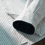 Orazio Linen Blend Mandarin Collar Shirt