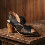 Rafaela Vegan Leather Heeled Sandal