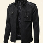 Valentino Leather Moto Jacket
