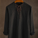 Vicente Cotton Blend Linen Shirt