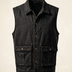 Edoardo Cotton Cargo Vest
