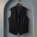 Tomas Linen Blend Vest