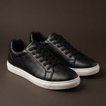 Vittorio Faux Leather Low-Top Sneaker