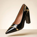Zaira Block Heel Pump