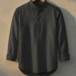 Vincenzo Cotton Linen Shirt