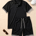 Nestor Polo and Shorts Set