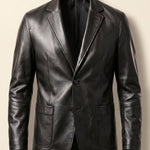 Sandro Faux Leather Blazer