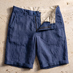 Julian Linen-Blend Shorts