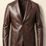 Sandro Faux Leather Blazer