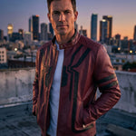 Maurizio Faux Leather Jacket