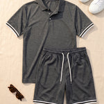 Nestor Polo and Shorts Set