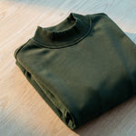 Cesar Mock Neck Long Sleeve Top
