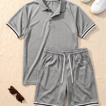 Nestor Polo and Shorts Set