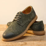 Raimondo Suede Brogue Oxford