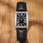 Eleonora Leather Tank Watch