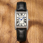 Eleonora Leather Tank Watch