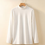 Cesar Mock Neck Long Sleeve Top