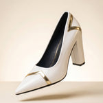Zaira Block Heel Pump