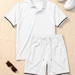 Nestor Polo and Shorts Set