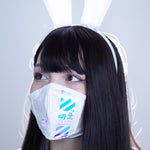 Cyber Bunny Mask Cosplay Latex