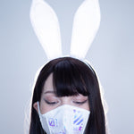 Cyber Bunny Mask Cosplay Latex