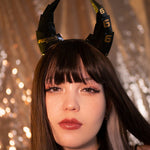 Cyber Succubus Headband Horns