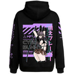 Unisex Cyber Bunny Hoodie Cosplay