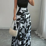 Eloise Harrington | Printed V-Neck Maxi Dress For Women