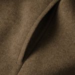 Zeagoo Double-sided Cashmere Coat Long Loose Woolen Jacket