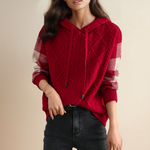 WARRINA | JACQUARD HOODED JUMPER